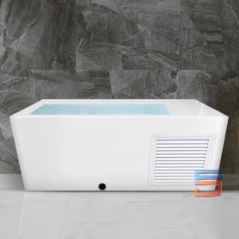 

2-40 ° C Дистанционное управление Wi-Fi + прочная сборка Низкий уровень шума Встроенная озоновая акриловая универсальная холодная ванна для глубины
