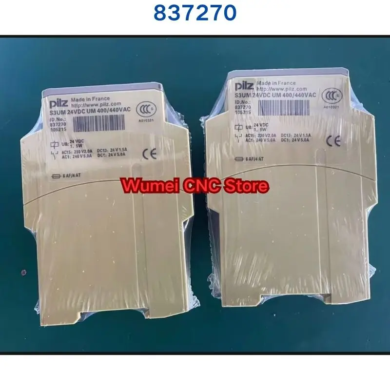Nuevo relé PILZ S3UM 837270