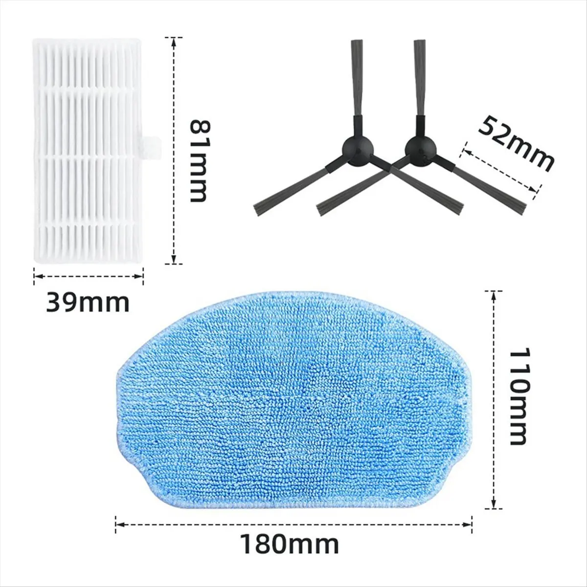 

A36R для Kabum Smart 100/GTTVO EICOBOT/MANVINS LCrock G20, щетка, фильтр, детали для швабры