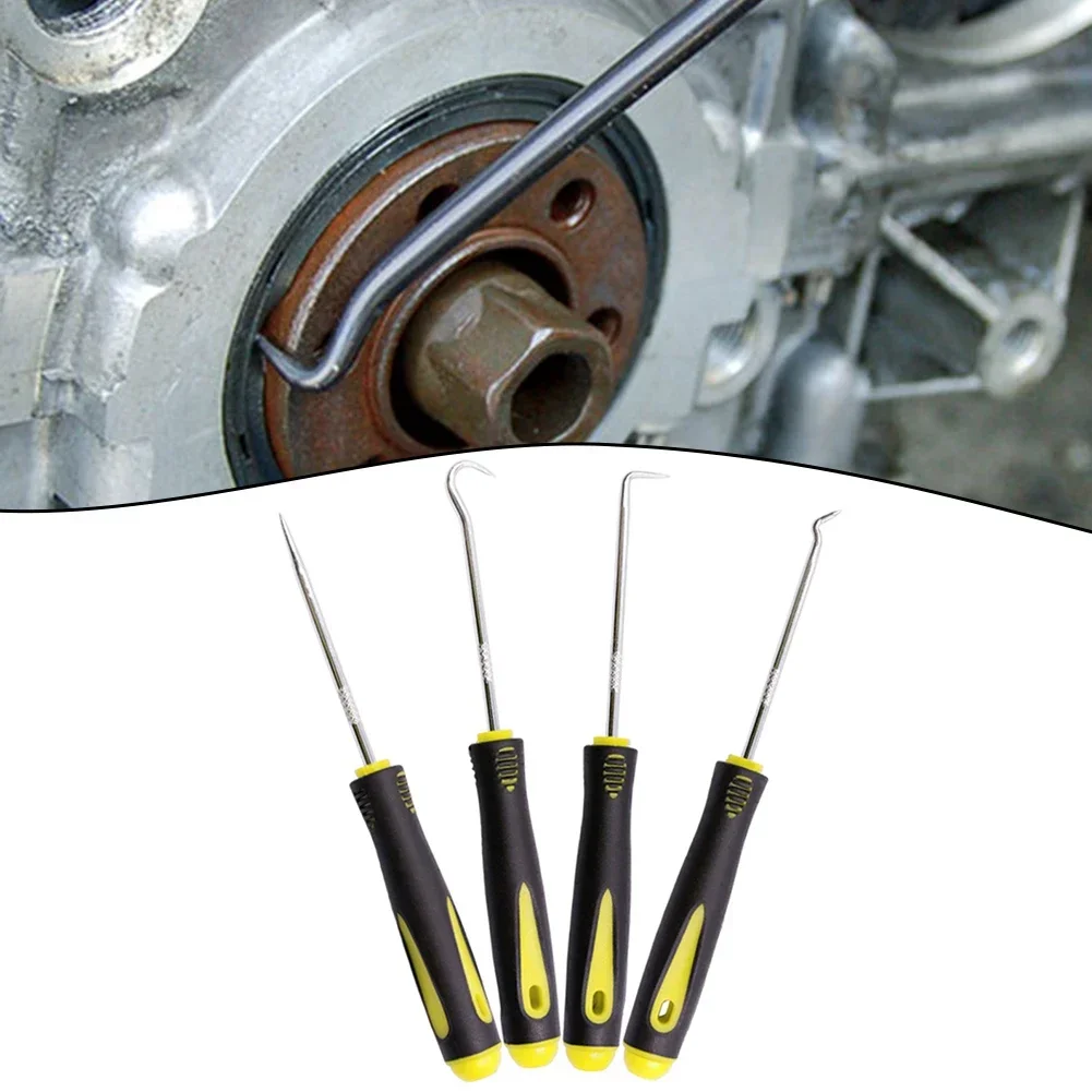 O Ring Oil Seal Gasket Puller Remover Craft Tool Set  Car Pick & Hook Tool  Hardened Steel Shafts  Perfect for Technicians