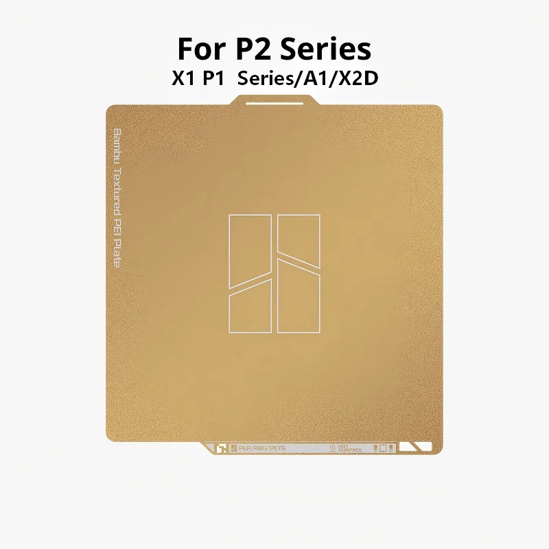 Oficjalna teksturowana płyta PEI Bambu Lab do drukarek 3D serii X1 P1 A1 Mini P2S X2D H2D H2S H2C, płyta robocza PEI — zdjęcie produktu 3