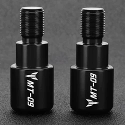 For YAMAHA MT-09 MT09 MT 09 TRACER GT 2014-2019 2020 2021 2022 2023 2024 Motorcycle Bar End Caps CNC Handlebar Grips Handle End