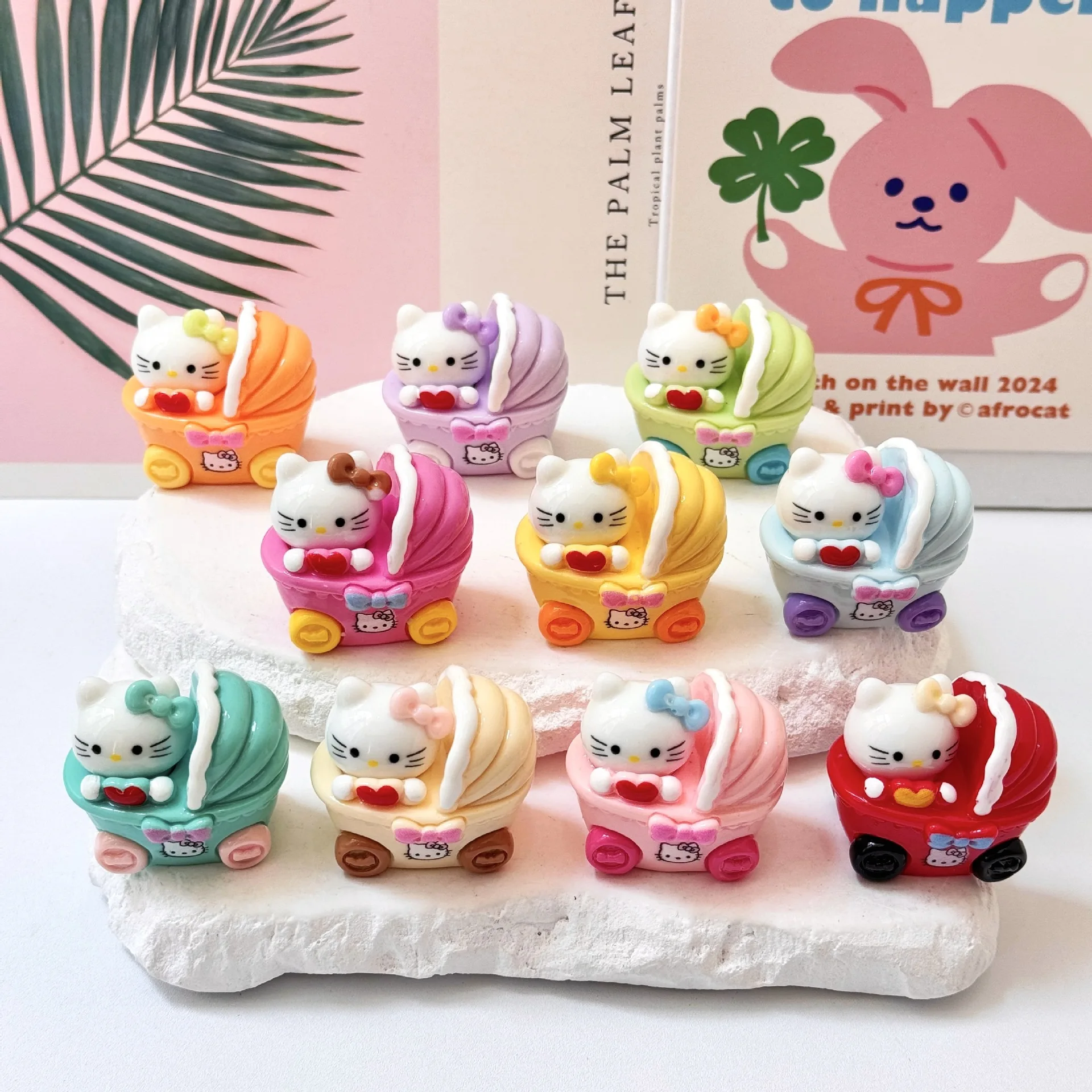 

Украшения Hello Kitty, украшения своими руками, брелок, культурная и креативная подарочная смола, автомобильные украшения