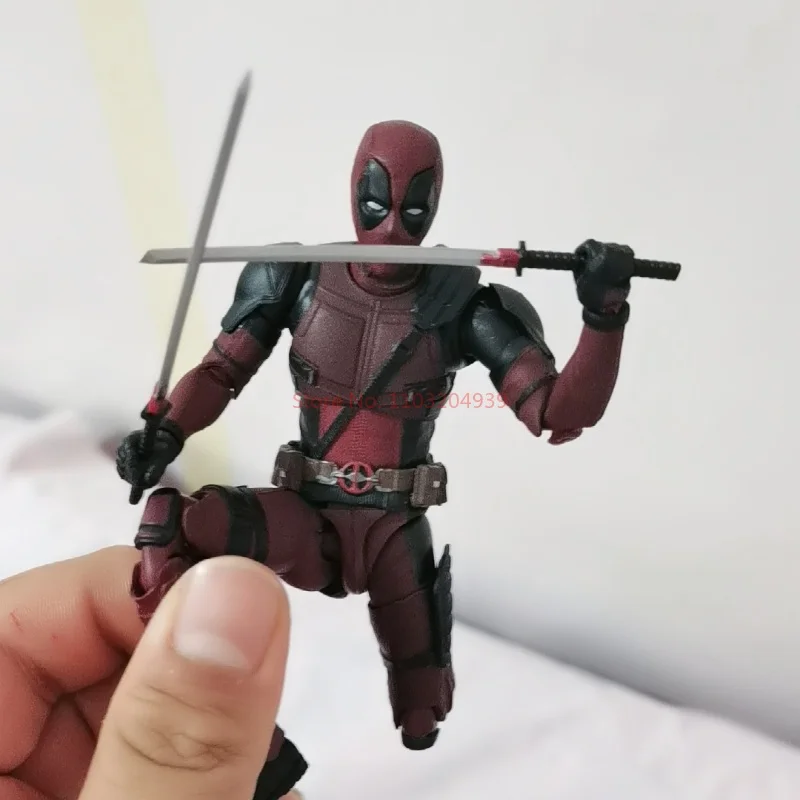 Action Figure 16cm Deadpool 2 Pvc Dp S.H.Figuarts Collection boneka bergerak Shf Figurine Model boneka hadiah anak-anak