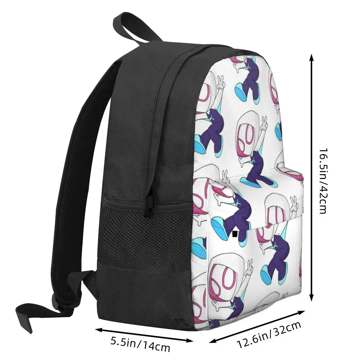 Ghost Spider Girl zaini ragazzi ragazze Bookbag studenti borse da scuola zaino per cartoni animati zaino per Laptop borsa a tracolla grande capacità