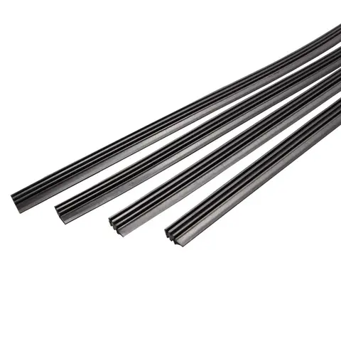 1PCS 자동차 와이퍼 블레이드 리필 스트립 자동차 앞 유리 고무 스트립 와이퍼 6mm 12 