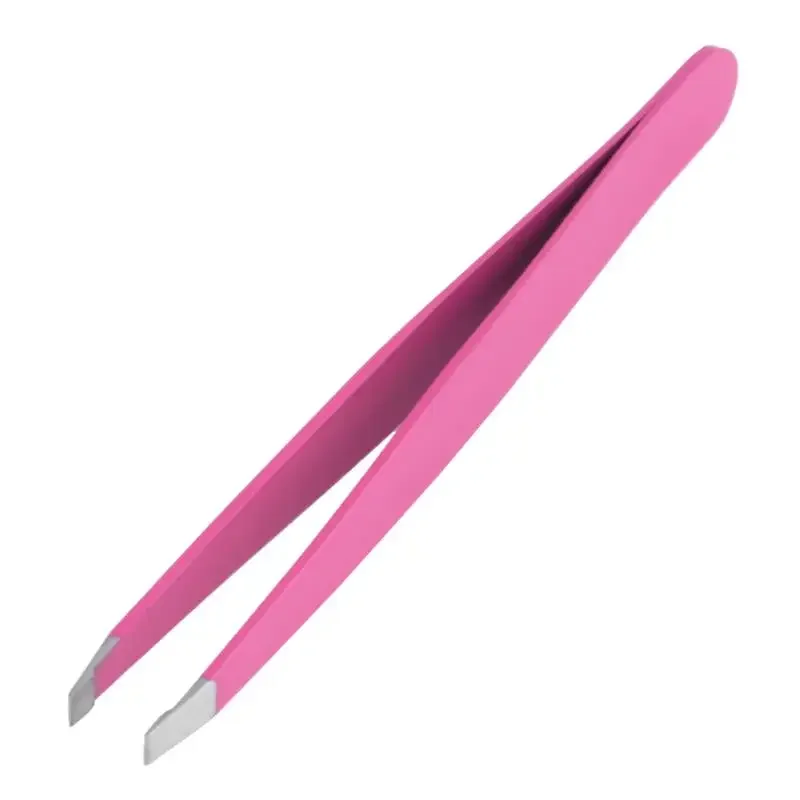 EyeblogugTweezers-Pince à épiler en acier inoxydable, épilation du visage, tondeuse à sourcils, pince à cils, beauté cosmétique, outils de maquillage, livraison directe, 1PC