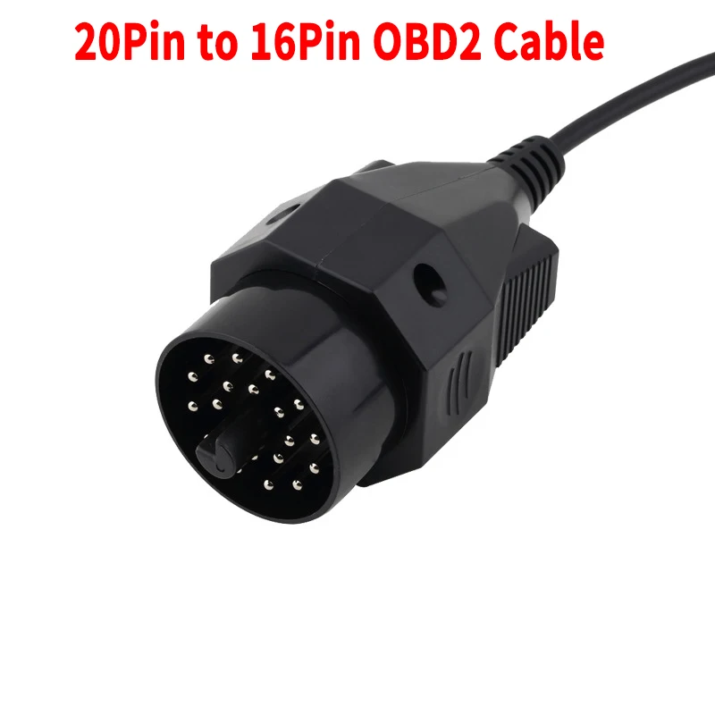 Car Diagnostic Cable for BMW 20Pin to 16Pin OBD2 Cable for BMW 20-pin Connection Conversion Cable