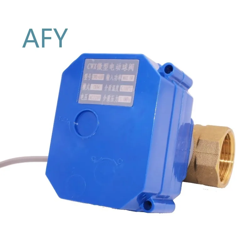 CWX-60P Electric Ball Valve 2 Way for Solenoid Valve Replacement for HVAC Plumbing Irrigation Systems Industrial Automation