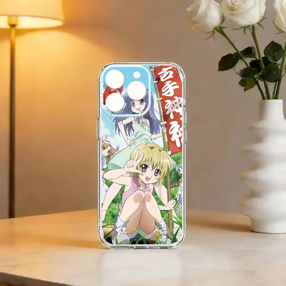 Suspense H-Higurashi When They C-Cry  Phone Case Transparent Soft Case For iPhone 14 16 15 17 13 12 11 Pro Max Plus view 5