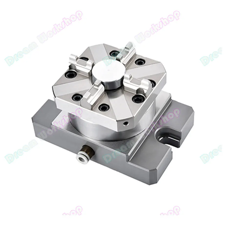 100mm Pneumatic manual Chuck for EDM Spark Machine Electrode Clamping Precision CNC Engraving Chuck apply to ER Interface