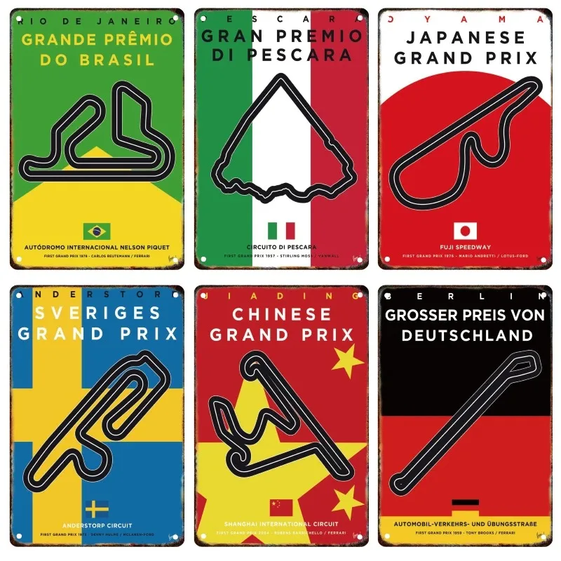 F1 Racing Track Met…