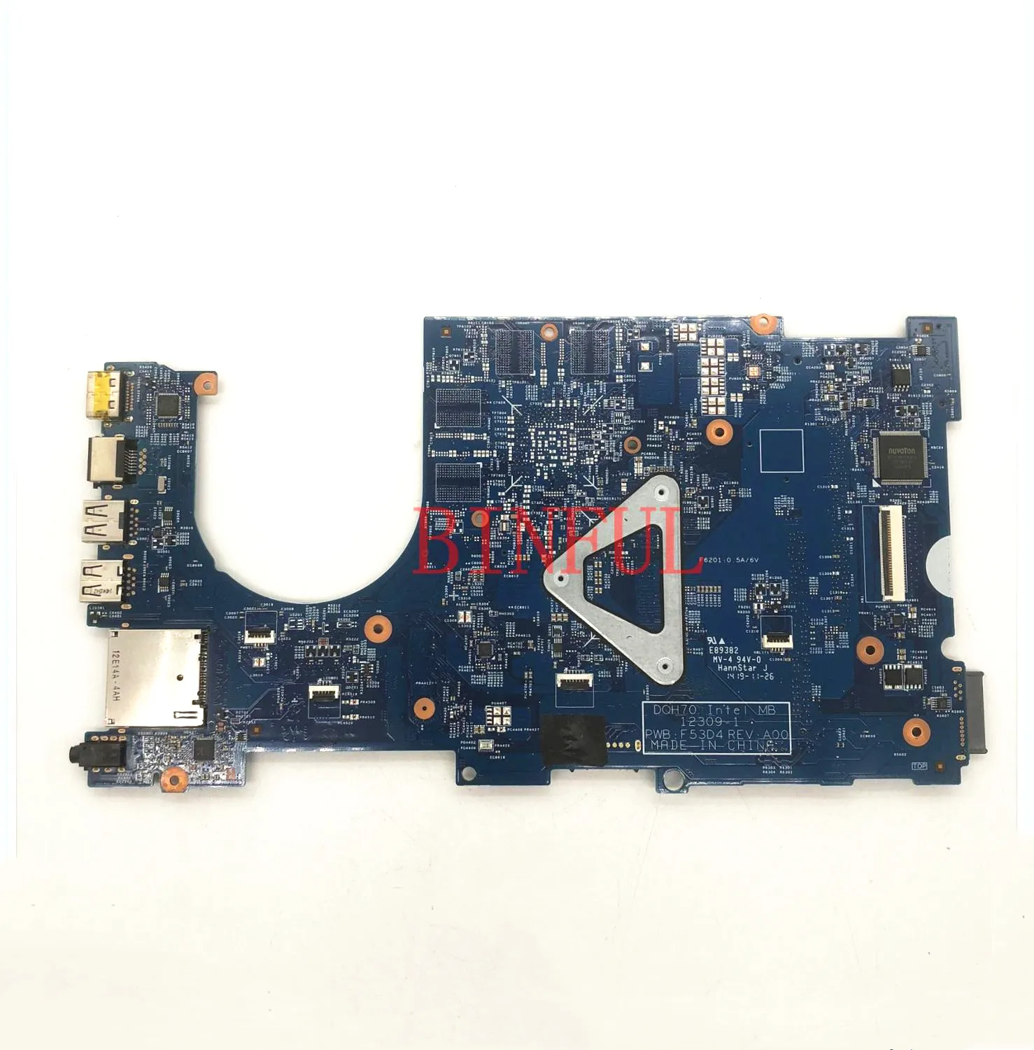 CN-044PTM 044PTM 44PTM High Quality For DELL 17 7737 Laptop Motherboard 12309-1 With SR1EF I5-4210U CPU 1.7GHZ 100% Full Tested