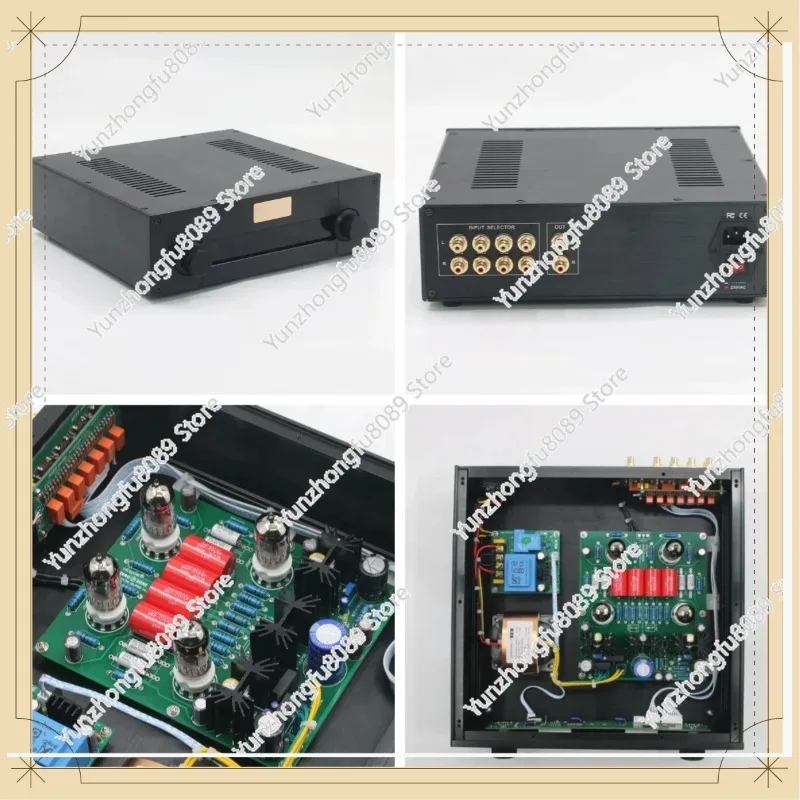 HiFi Stereo Vacuum Tube Preamplifier STR12A Reference CARY SLP90 Circuit 12AU7 ECC82 Remote Control Audio Pre Amp