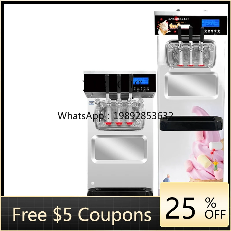 

ZK Commercial Ice Cream Machine Big Production Ice Cream Machine Seven Days No Cleaning Ice Cream Machine Petal Shape