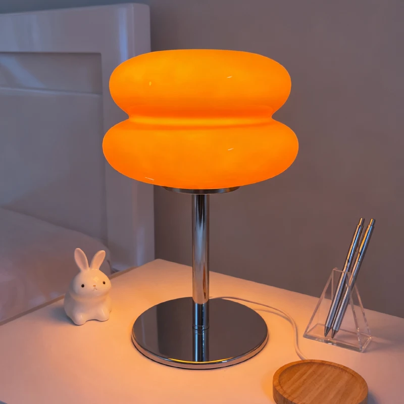 

Минималистичная настольная лампа Bauhaus середины века — окружающая лампа для студийной съемки в стиле Ins для девочек, декоративная для гостиной, спальни