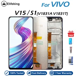 LCD For Vivo V15 1819 / S1 V1831A V1831T Display Touch Screen Panel Digitizer Assembly With Frame Replacement with Free Tools