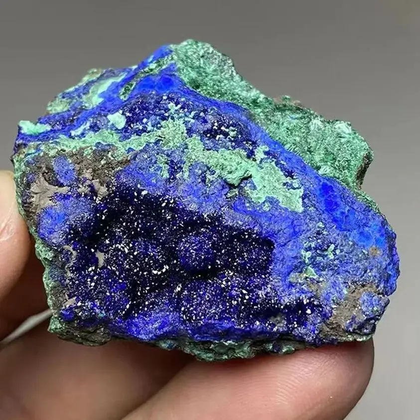 Natural High-quality Azurite Malachite Symbiotic Clusters Mineral Reiki Healing Stone Collection Specimen