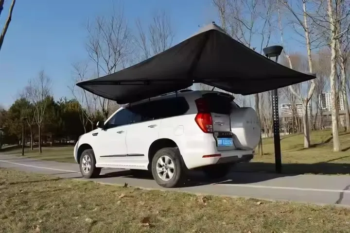 سعر المصنع حجم مخصص خفيفة الوزن على السطح خيمة الألومنيوم التخييم هارد شل خيمة سقف السيارة #4