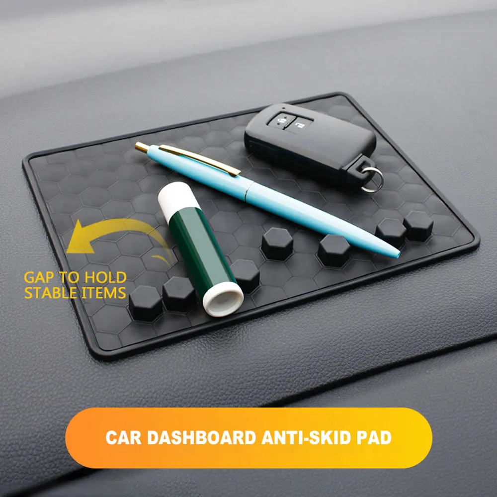 

Car Dashboard Storage Pad High Temperature Car Anti-Skid Pad Phone Anti-Slip Pad PVC Environmental Protection Material Car Mat