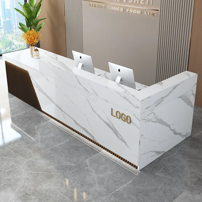 

Профессиональная коммерческая стойка ресепшн для салона красоты, уникальная, простая, современная, роскошная, для бара, коммерческая мебель