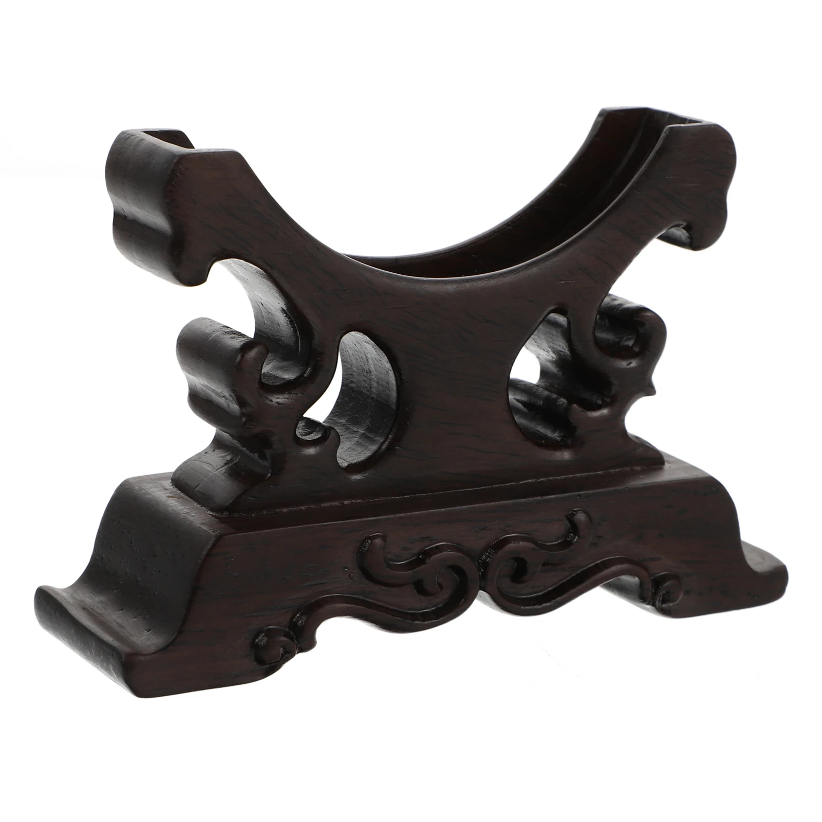 

Ebony Bracelet Stand Vintage Jewelry Hand Display Holder Storage Box Wood Tool Braclet Selling