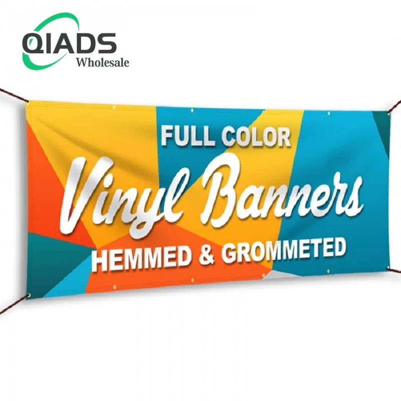 QiAdsBanners, vinyl polyvinyl chloride, outdoor family basketball courts, shopping malls, soccer pitches, tennis courts, rugby