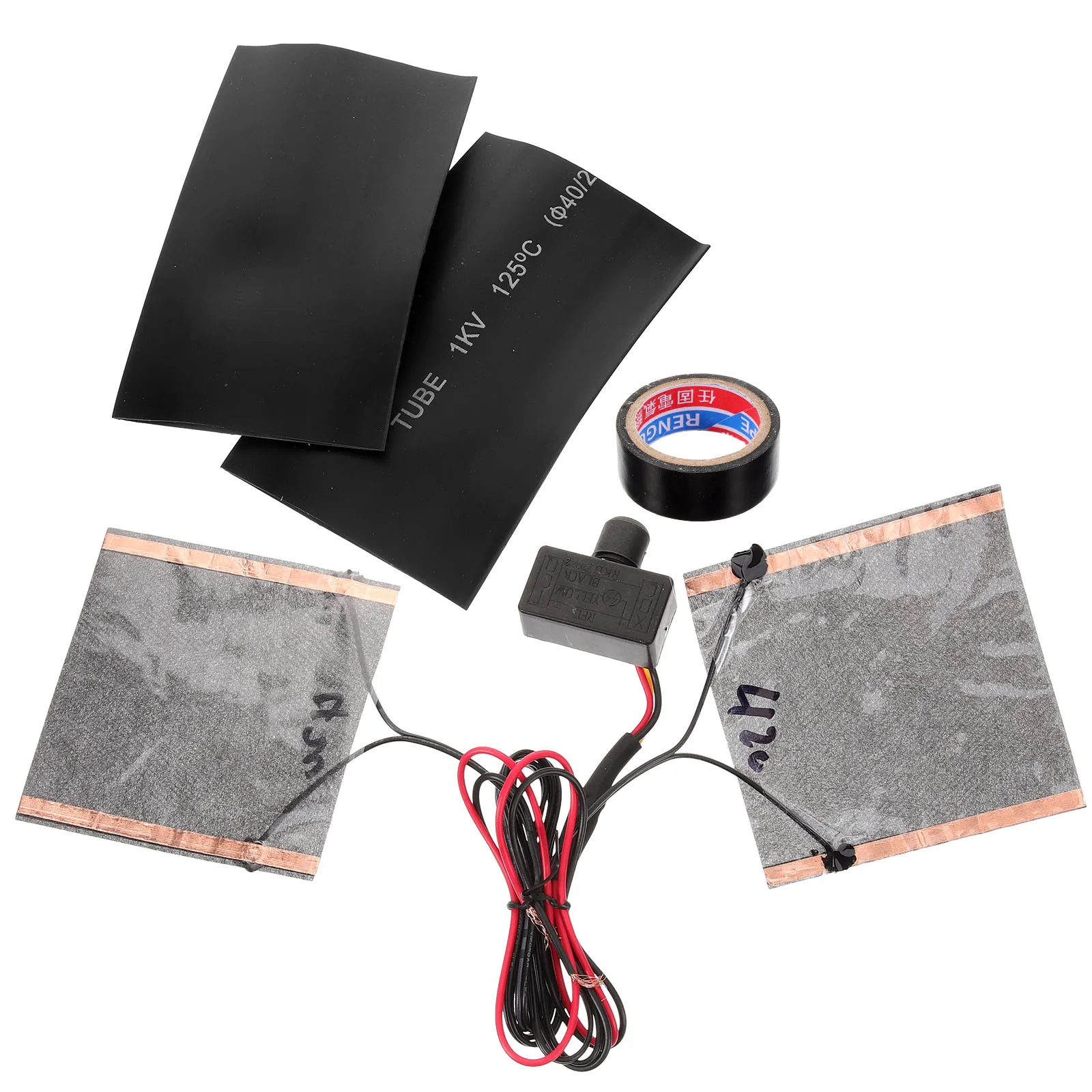 

1 set 1 Set Heated Motorcycle Handlebar Grips Universal Fit Heating Grip Pad Anti-Freezing Warm Hand Warmer Accessory Motorcycle