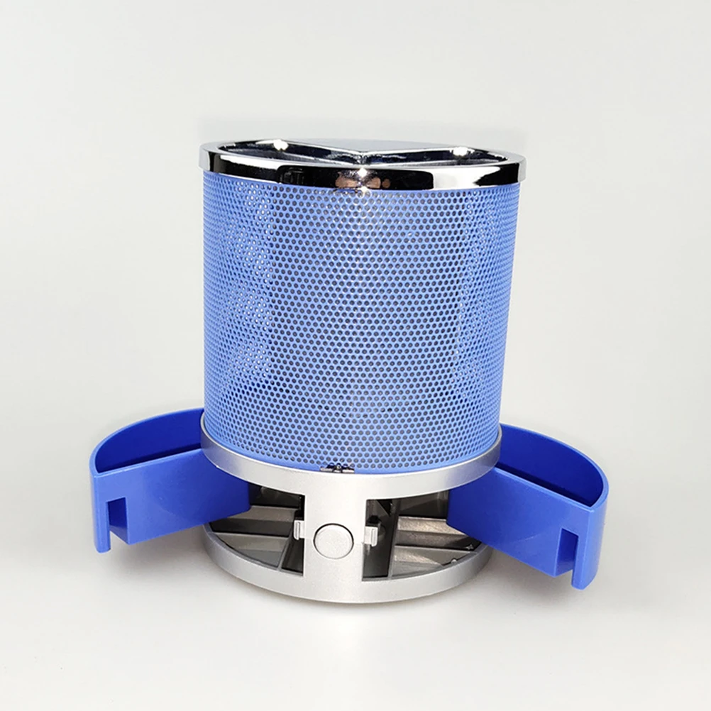 

Perpetual Calendar Pen Holder with Clock Function Multifunction Desk Organizer for Pens Rulers Small Items Metal Plastic