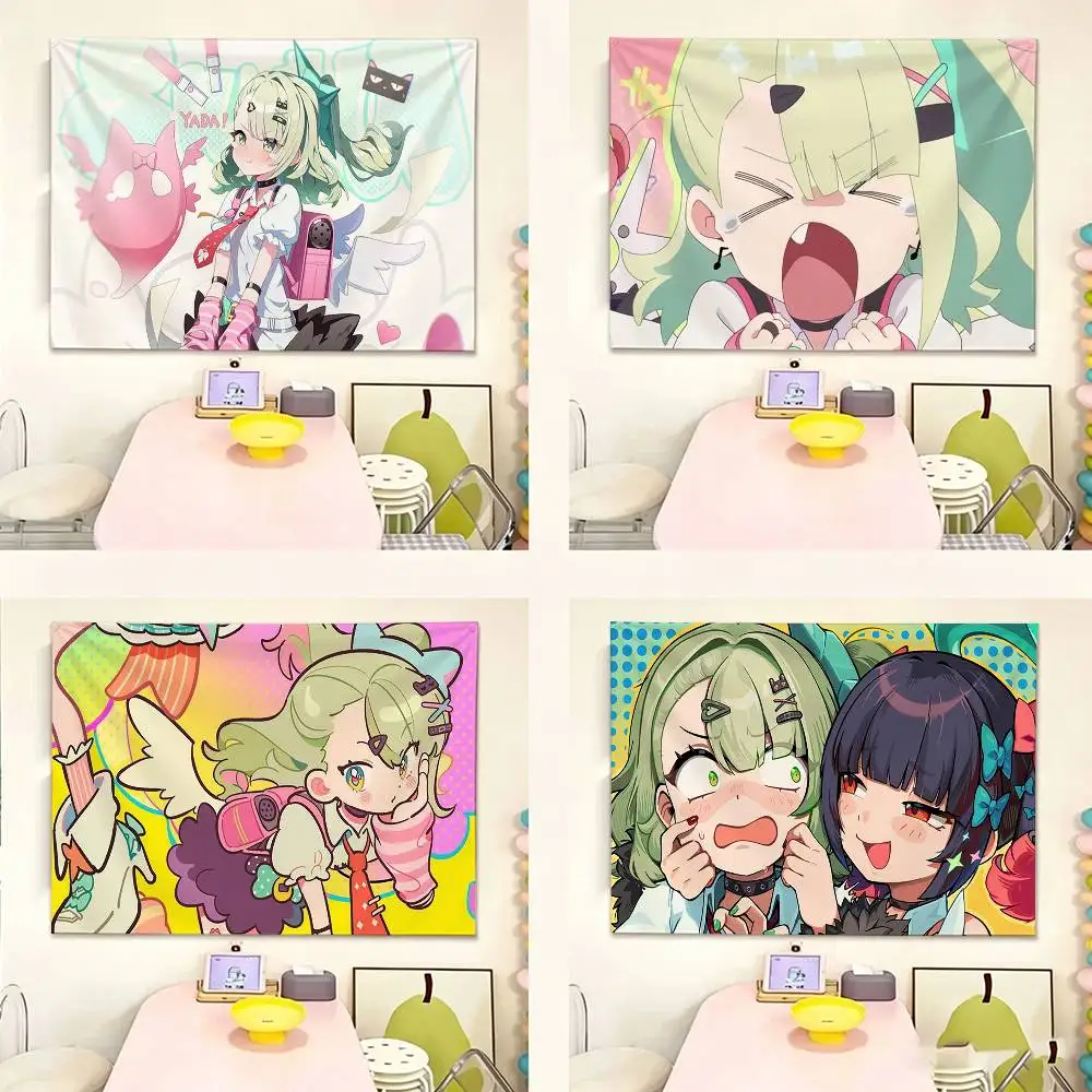 angels of delusion zzz Sunna  Flags Wall Hanging Tapestry Outdoor Garage Room Decorative flag Background Blanket