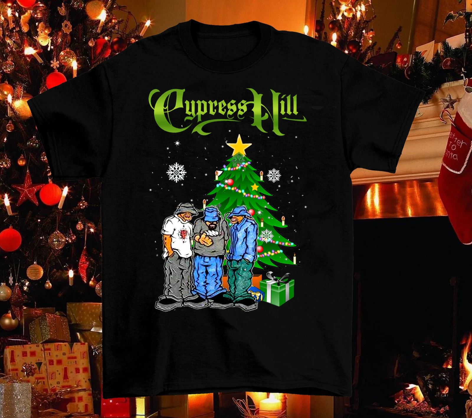 CYPRESS HILL Merry Christmas Funny Gift For Xmas Size S-4XL T-Shirt AC282