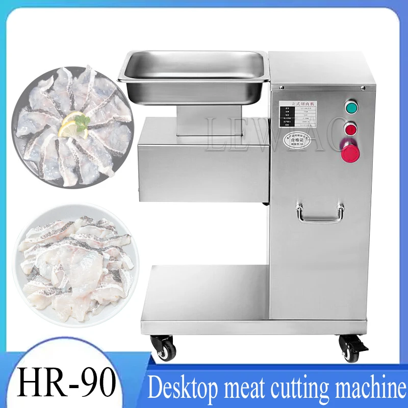 

Electric Multi-function Meat Slicer Commercial Stainless Steel Desktop Fresh Meat Cutter Machine