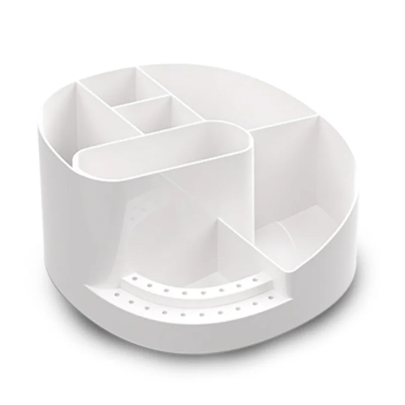 ^Arrival Drill Bit Holder 18 Hole Nail Drill Holder Nails Drill Bit Stand Nails Desk Organizer Professional Nails Storage White