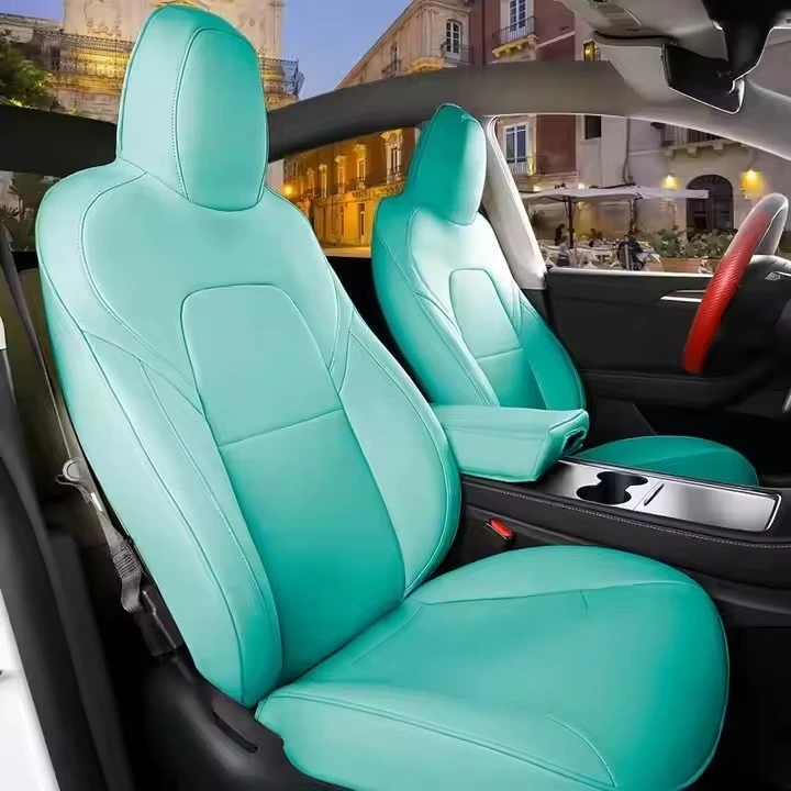 اكسسوارات السيارات الداخلية غطاء مقعد السيارة غطاء مقعد الكرسي العالمي في مجموعات كاملة لسيارات الدفع الرباعي #6