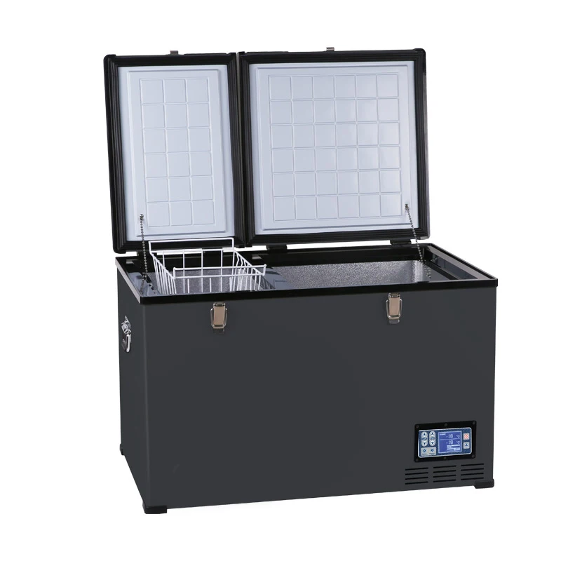 Car refrigerator car and home dual-purpose compressor refrigeration 12v/24v/ in-car refrigerator