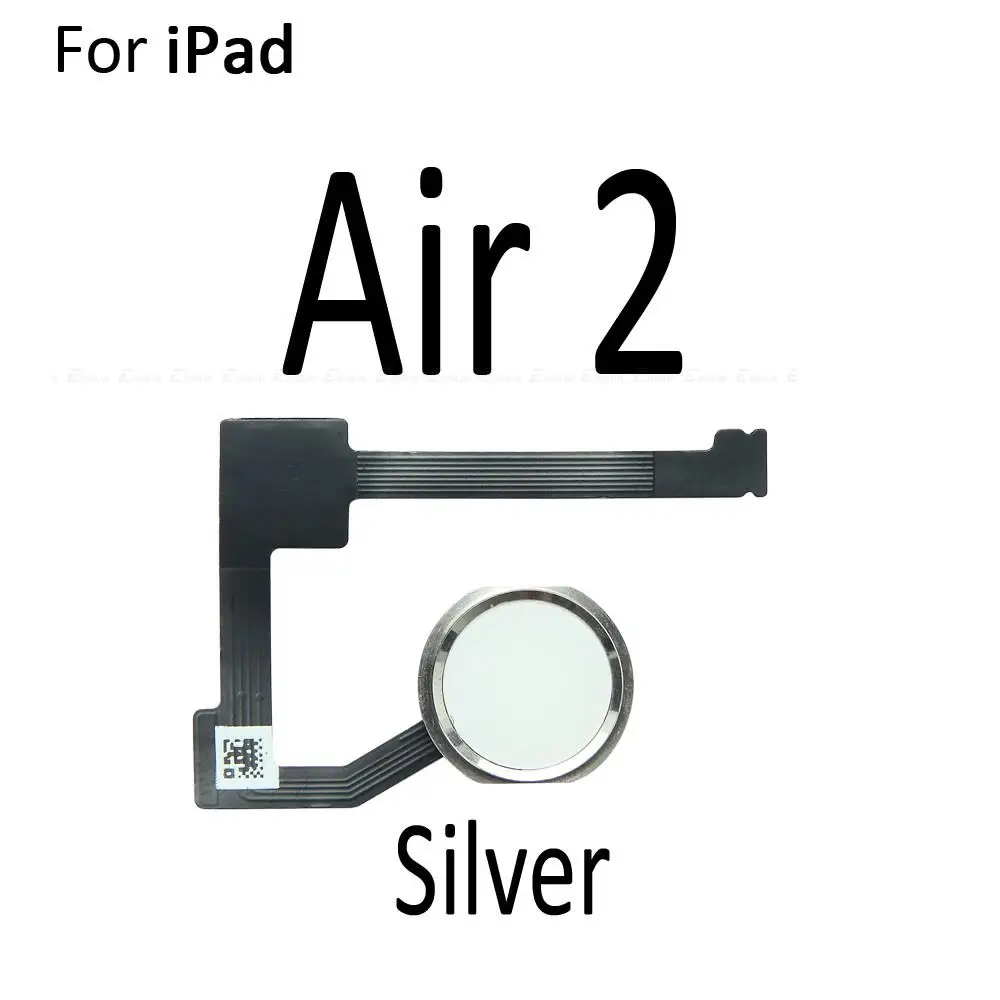 Touch ID Fingerprint Connection Sensor Scanner Connector Flex Cable For iPad Air 1 2 3 2019 Home Return Button Key Replace Parts