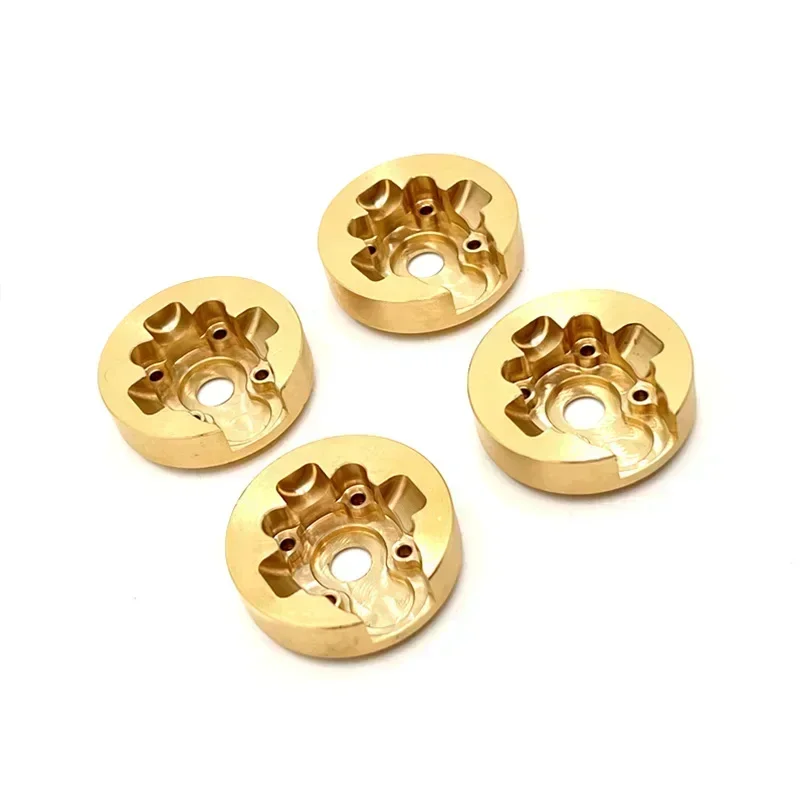 Metal Upgrade Brass Front and Rear Axle Counterweights for FMS 1/24 Xiaoqi FCX24 RC Car Parts