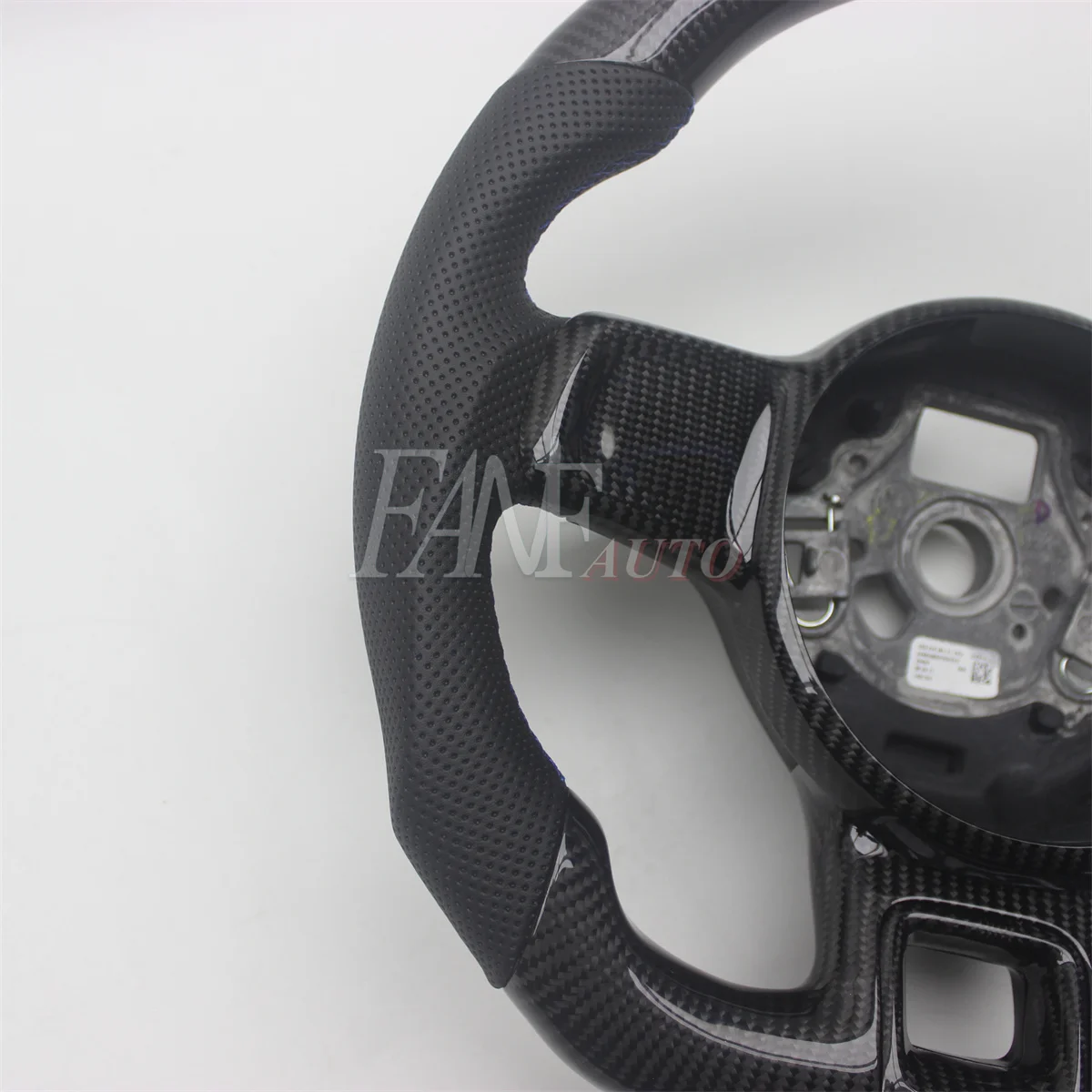 Replacement Real Carbon Fiber Steering Wheel with Leather for VW Volkswagen Beetle 2012-2019