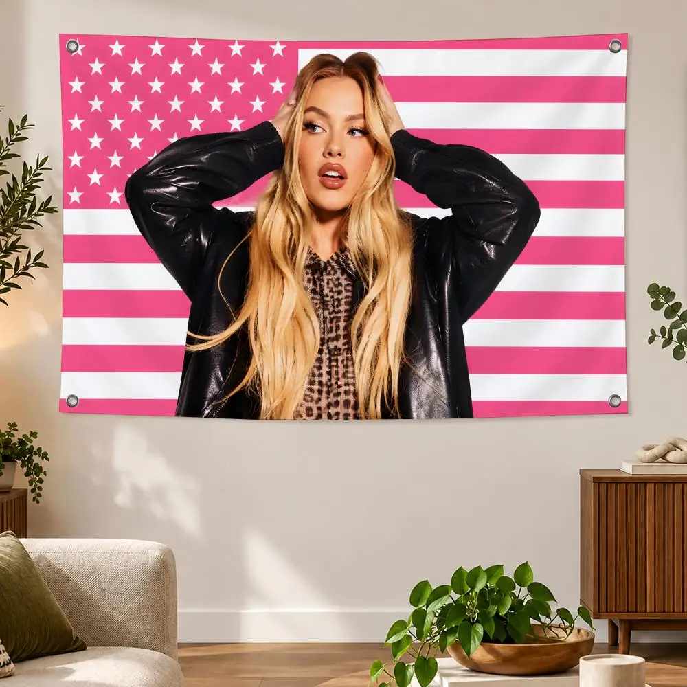 Singer Freya Skye Jones Flags Flag Suitable For Party Club Outdoor Interior Wall Decoration Banner Fans Gift