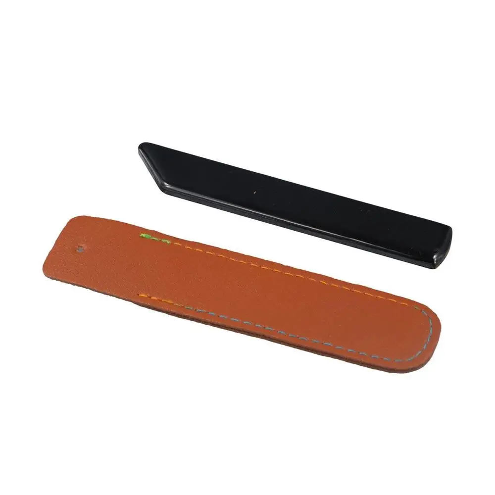 Lima de uñas duradera para hombre, herramienta de manicura de lijado negro, exfoliación, elimina la piel muerta, eliminación de callos, Nano lima de pulido de uñas