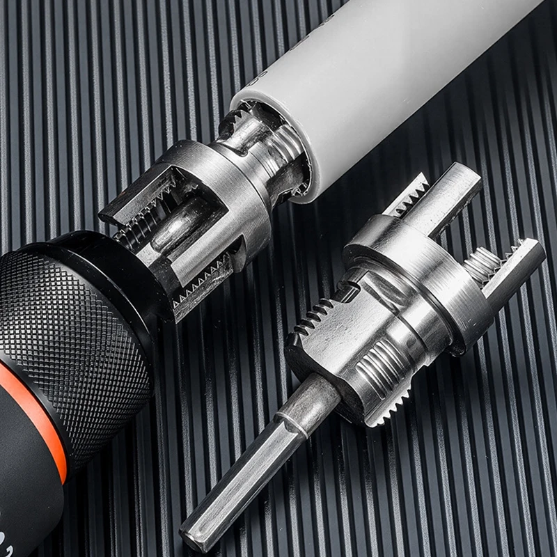 Hot Sale 1Piece 4/6 Split Integrated Internal And External Water Pipe Threading Tool PPR & PPE & PVC Plastic Pipes Threader