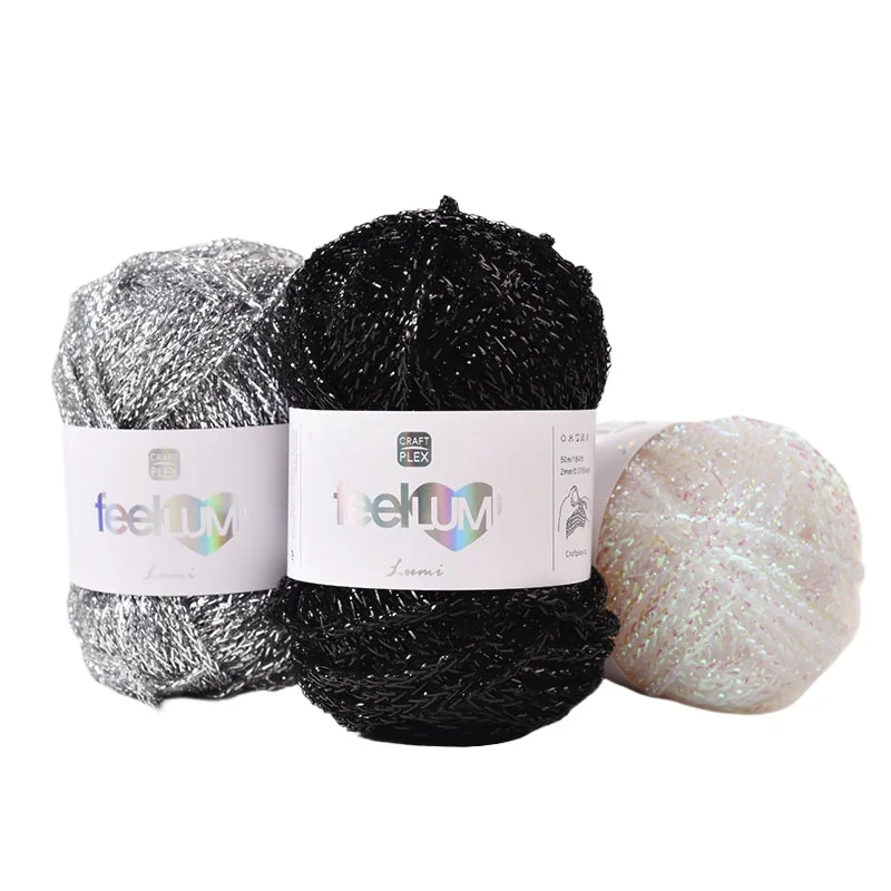 2 مللي متر سلك الذهب والفضة حبل مجوف الأساسية 50 متر لأكياس الحياكة اليدوية دمى البطانيات سلك الكروشيه