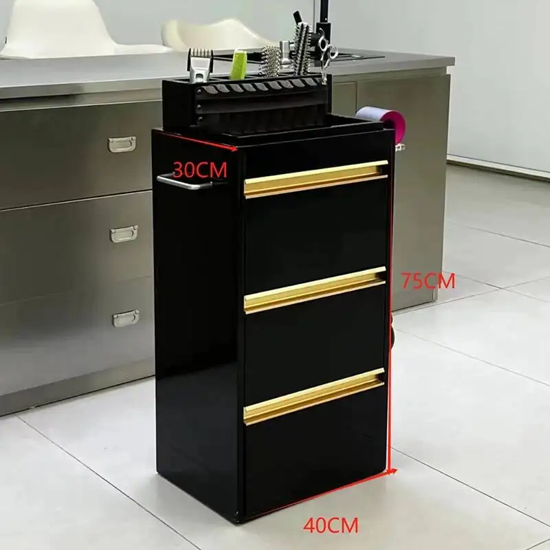 Barber Shop Multi-layer Trolley Multifunction Storage Design Beauty Salon Taquilla Del Salón De Peluquería Salon Furniture
