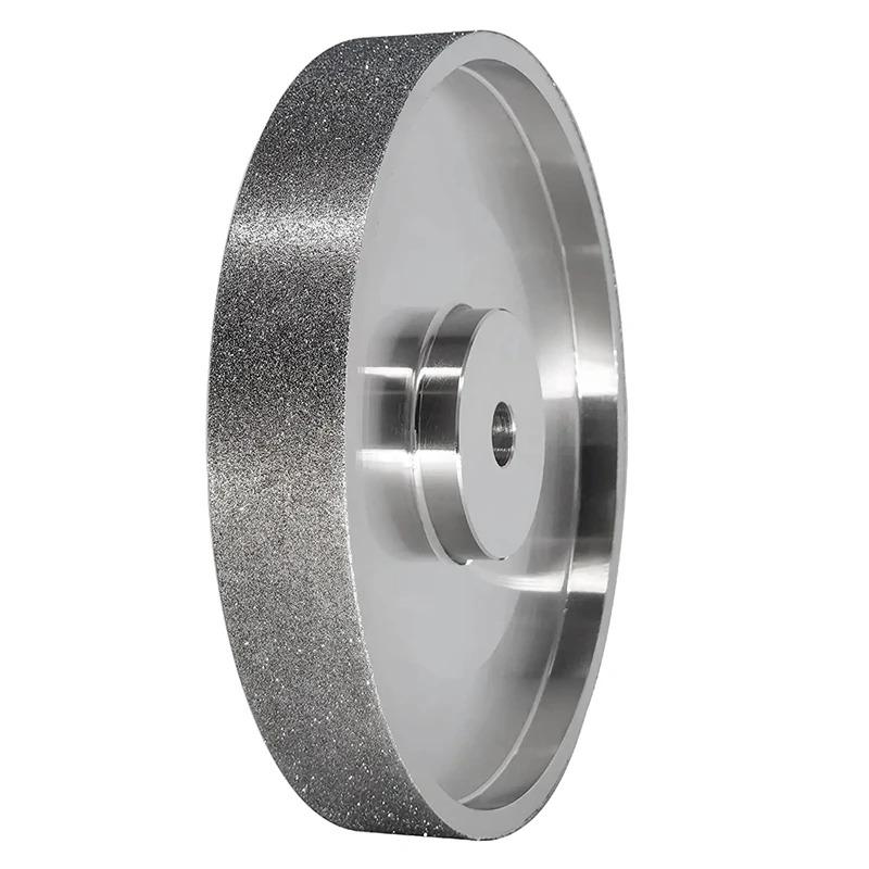 CBN Grinding Wheel, 6Inch Dia X 1Inch Wide, With 1/2Inch Arbor, Diamond Grinding Wheel For Sharpening HSS