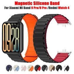 Magnetic Band For Xiaomi Mi 9 Pro 8 Pro Wristband Silicone Replacement Bracelet For RedMi Watch 4 5 Watchband Correa Miband 9Pro