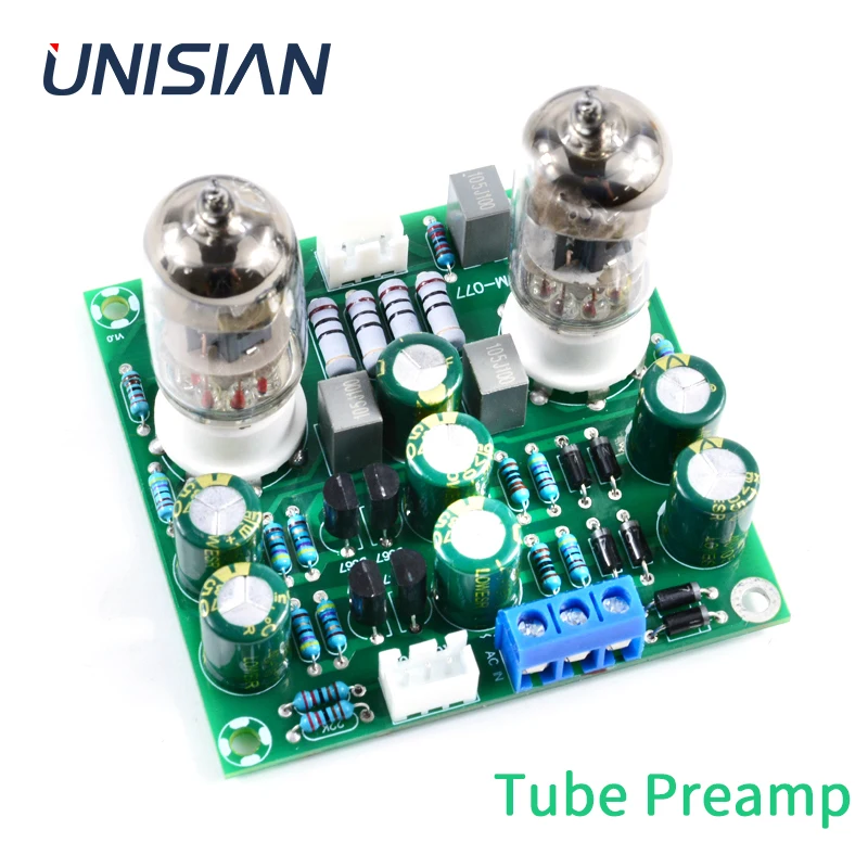 UNISIAN  6J1 Audio Preamplifier Board Electronic Vacuum Tube Preamp For Amplifier