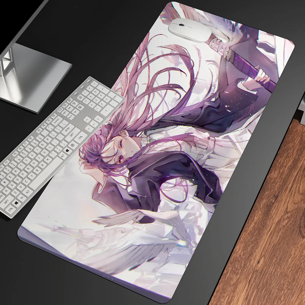 Fern F-Frieren Anime Mousepad Large Gaming Mouse Pad LockEdge Thickened Computer Keyboard Table Desk Mat