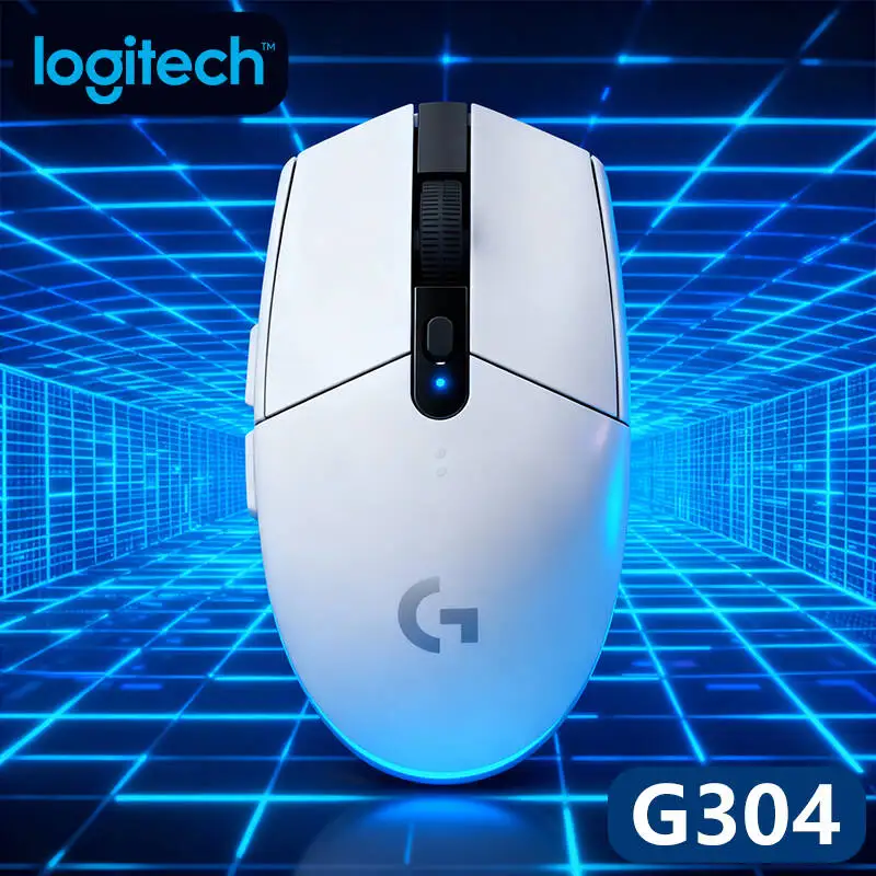 Logitech G304 Wireless Gaming Mouse 12000 DPI HERO Sensor LIGHTSPEED 1ms 9-Month Battery Accurate Tracking Pro Gamers