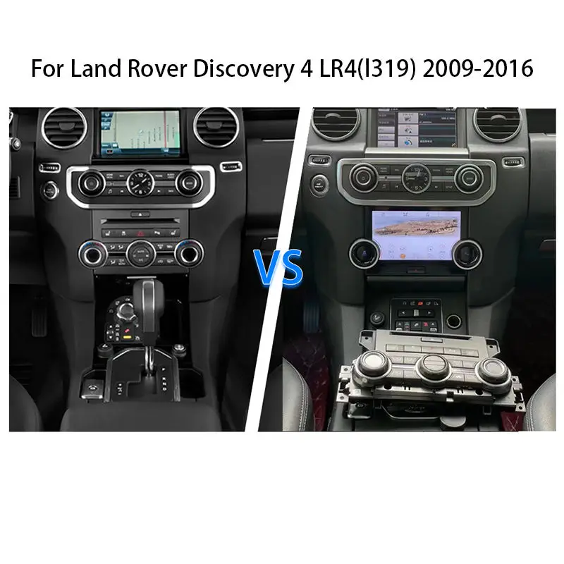 Elektronika samochodowa z ekranem klimatyzacji samochodowej z ekranem dotykowym wyświetlacz cyfrowy dla Land Rover Discovery 4 LR4 2010-2016