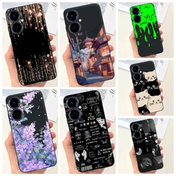 For Tecno Camon 19 Pro Phone Case Anti-knock Soft TPU Bumper For Camon 19 Neo Camon19 Pro 5G Silicone Capa Funda Women Fashion